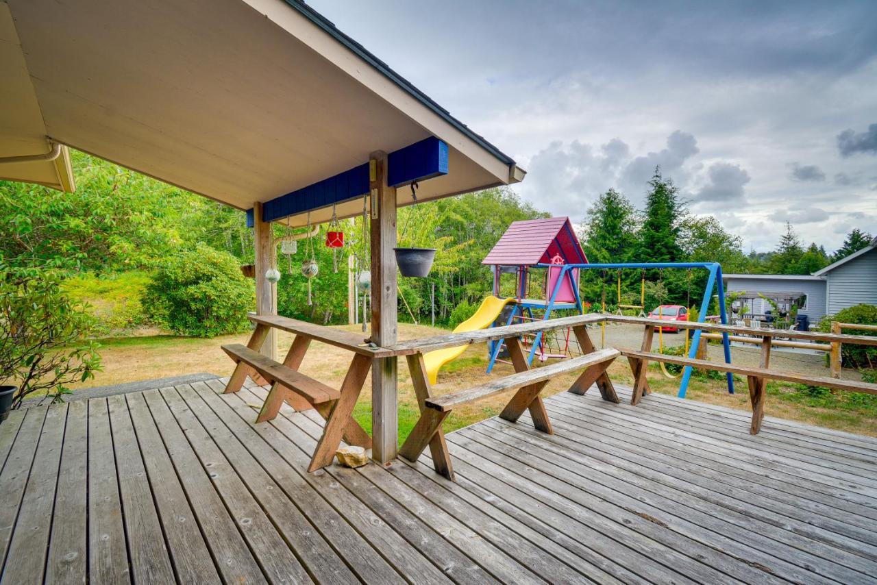 Вилла Cozy Washington Retreat With Deck, Walk To Beach! Пасифик-Бич Экстерьер фото